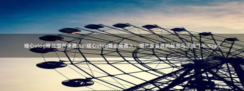 糖心vlog破解版下载